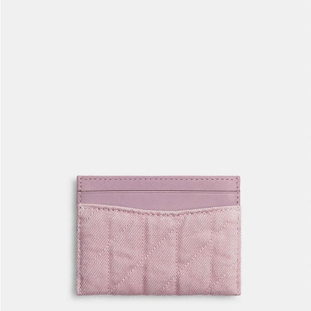 Coach Pink Quilted Shoulder Bag and card holder - Picture 4 of 4